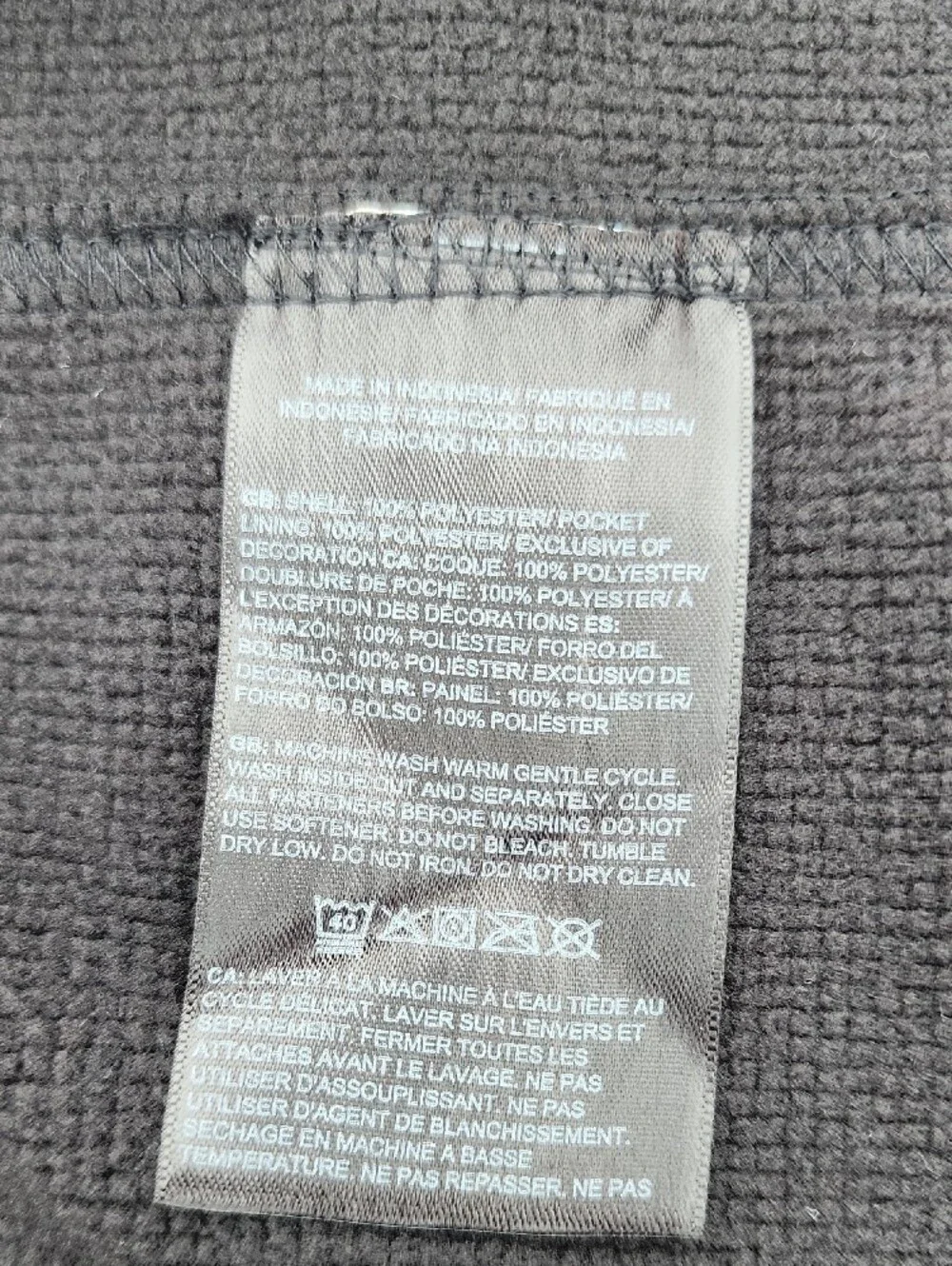 The North Face Men's Ridgewall Full-Zip Softshell Vest size L